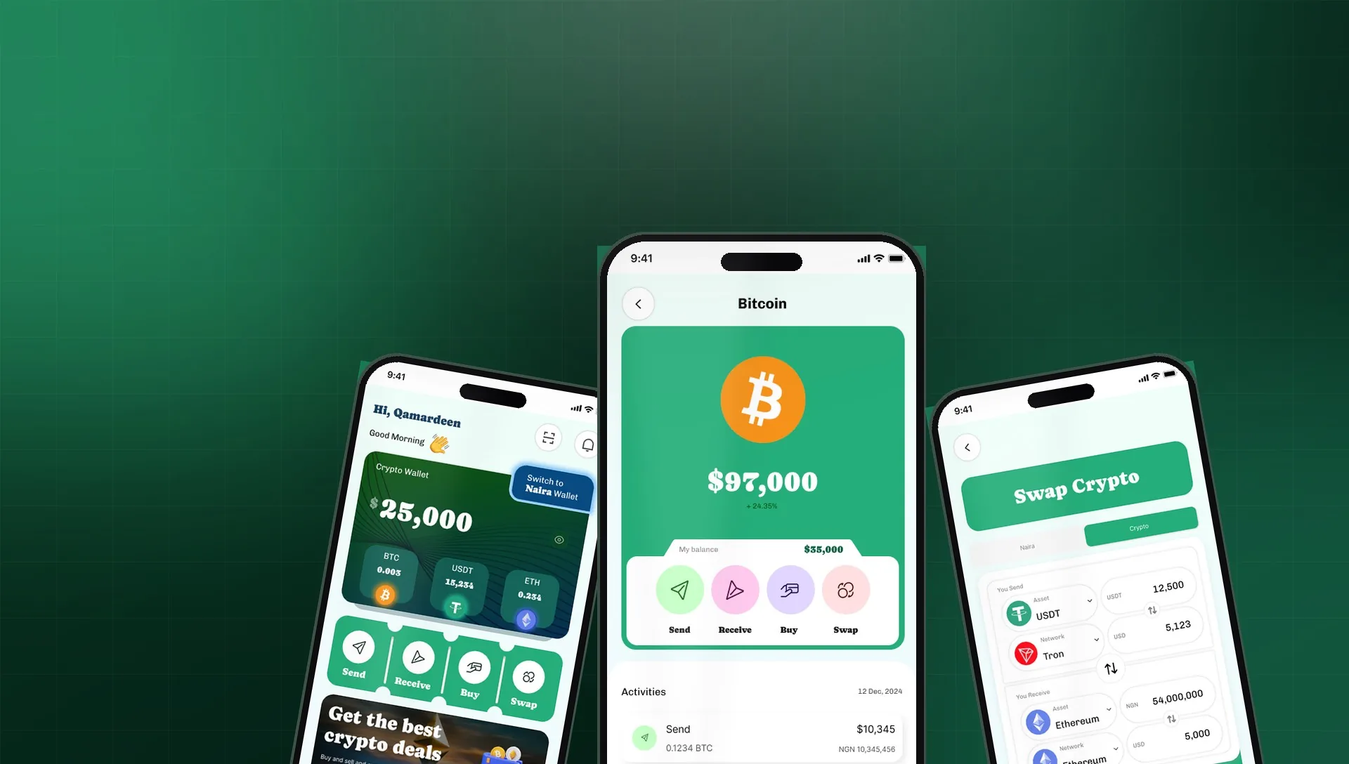 Earlybaze — buy, sell & swap crypto direct to Naira and ZAR