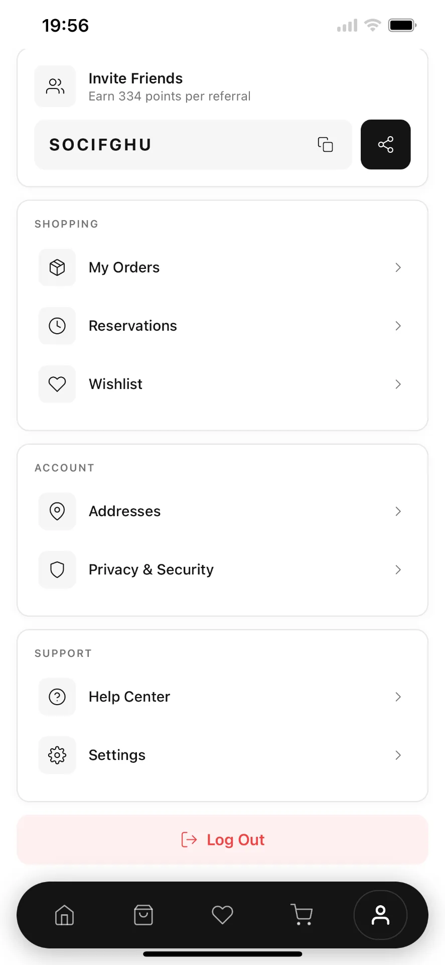 Account Settings
